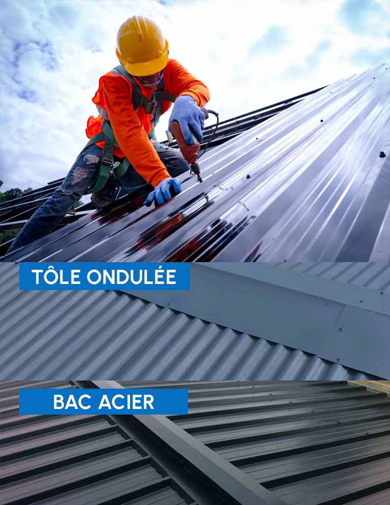 Toiture - RICORDEL ÉTANCHÉITÉ 972 couvreur en Martinique. Travaux de réparation et de pose de toiture en tôle, bac acier et tuile. Intervention rapide en cas de fuite. Étanchéité toiture : nettoyage, démoussage et étanchéité de votre toit tôle, bac acier. resserrage tirefonds, traitement de la rouille. Peinture hydrofuge toiture. Étanchéité toit plat terrasse. Intervention en Martinique 972